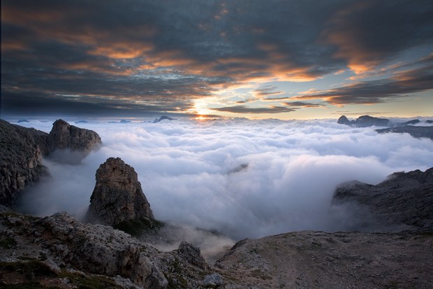 Sopra il mare di nubi